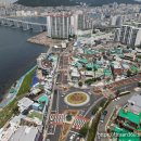 송도해수욕장 입구 삼거리 이미지