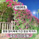 장미모텔 | 중랑 장미축제 야간 주간 운영시간 가는 방법 먹거리