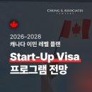 2026–2028 캐나다 이민 레벨 플랜, Start-Up Visa 프로그램 전망 이미지
