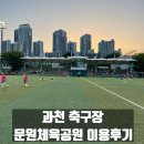 게이트볼 | 과천 문원체육공원 축구장 이용 후기(주차장 팁)