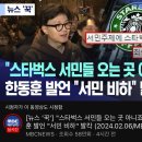 한동훈 “스타벅스 서민들이 오는 곳 아니죠” 이미지