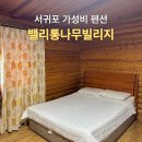 밸리 통나무 빌리지 | 밸리통나무빌리지 펜션 : 서귀포 남원 감성 숙소 내돈내산 추천