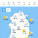 ＜오늘의 날씨 🌞☔️☃️＞ 2023년 7월 23일 일요일 이미지