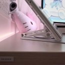 1808 | 시나모롤 덕후의 데스크 셋업 | 데스커 1800x800 책상 2.0 (DSDBB1808) 및 모니터 선반 후기 ୨୧ ₊˚. ⊹