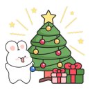 12/6 크리스마스 생화 트리 이미지