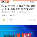 [속보] 국정원 "서해공무원 SI첩보로 파악…월북 단어 들어가 있어" 이미지