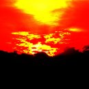 저녁노을 이미지