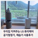습한 여름철 우리집을 지켜주는 LG 퓨리케어 공기청정기, 제습기 사용후기