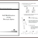 ＜나눔자료-2012-09-04＞ Self Mobilization of the Thoracic Spine : 흉추의 셀프 가동범위운동 이미지