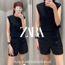 웨이스탑 | ZARA 자라 베스트 셋업 추천/애니멀 프린트 베스트 탑 후기