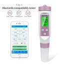 XB 다기능 7in1 PH TDS EC ORP 염분 SG 온도 측정기 수질 모니터 테스터 식수 수족관
