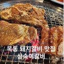 목동집 | 목동역 고기집 삼숙이 갈비 수제돼지갈비 후기