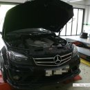 벤츠 C63 AMG 엔진오일 및 F 디스크 교환[부스터 토네이도5W40] 이미지