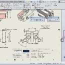 Solidworks 2015 ::: 해칭작성 및 해칭색상(Hatch Color)변경, 레이어관리, 선형식 사용법 이미지