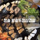 청솔왕솥뚜껑 삼겹살 | 부산 광안리 청솔 왕솥뚜껑삼겹살 내돈내산 방문 후기 영업시간 주차 정보