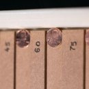 미국 조폐국 마지막 1센트 동전 페니 주조 이미지