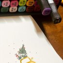 아기자기 수채캘리그라피 이미지