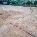 염광고등학교 | 고무기둥경계석 설치와 모래 추가 및 놀이터 조성 공사 후기 서울 중계동 염광고등학교