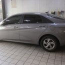 자동차피부과 | 부산판금도색 = 아반떼 문콕 도색 으로 "자동차피부과" 방문후기!!!