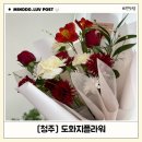 서프라이즈 이벤트 꽃다발 도화지플라워 청주꽃집추천