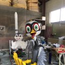 학 조형물 이미지