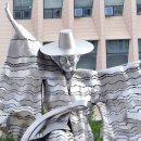 비행기 조형물 이미지