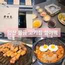 양산 물금 설야멱 블루리본 선정 고기집 방문 후기