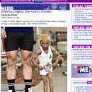 신장 83cm, 세계에서 가장 작은 보디 빌더 이미지