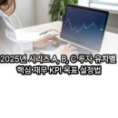 시리즈 A, B, C 투자 라운드별 핵심 재무 KPI와 목표 설정법은 뭘까?