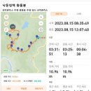 (홀로) 낙동정맥 추령-왕릉봉 산행(2023.8.15) 이미지