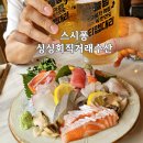 반송동 동탄스시, 스시퐁 모둠사시미 먹고 감동함