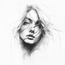 감성드로잉(연필화) 이미지