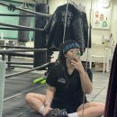 스포츠 좋아하는 여자친구 겨울 필수템 | rnrn 레터링 면 니트 헤어밴드 선물 후기