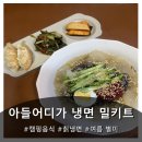 옛찬물집 | '아들어디가' 여름 별미 시원한 냉면 밀키트 솔직후기