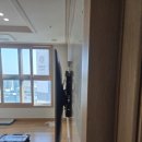 화성가구랜드 | 새솔동 송산대방노블랜드3차 75인치 가벽 무타공벽걸이티비 설치 후기