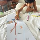 풍년농약식물병원 | 발리 42, 43일차: 우붓 병원 방문, 바나나 수확, play date, 가드닝 모임, 씨 있는 바나나, 아뗑아저씨