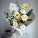 비엘리 | 광화문꽃집 비엘리플라워 솔직후기 화사하고 예쁜 노란 꽃다발 서촌꽃집