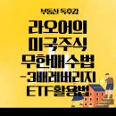 3배 레버리지ETF활용법 라오어의 미국주식 무한매수법 독서 후기