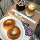 엔블링크 | [건대카페]_엠블링크/ 베이글과 바니풀라떼가 맛있는 새로오픈한 카페 후기