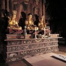 영천 은해사 백흥암 극락전 수미단 이미지