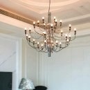 2097 | 플로스 2097 샹들리에로 완성하는 고급스러운 카페 &amp; 거실 인테리어