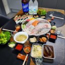 나비허리길 | 원주 단구동 횟집, 본섬 조개마을 모듬회 포장 배달 후기