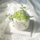 서울숲 1주년 주문제작 케이크 디자인 추천 디데이크 생화꽃 가격 내돈내산 예약후기