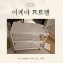 이케아 트로텐 후기_수납력도 굿, 디자인도 굿! 책상 옆 공간 활용 끝판왕