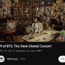 달려라아미 RM of BTS: Tiny Desk (Home) Concert 이미지