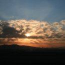 일출과 일몰 이미지