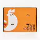 닭강정 G형박스/ 식품트레이/ 송이꿀닭강정 박스 제작 납품_남양주 박스제작/ 신풍박스