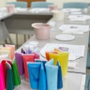 배곧유 | [배곧화실 유라운드] 아크릴 나이프화 출강 후기 / 정왕고등학교 위클래스, 귀여운 고등학생 친구들과의...