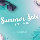 [Summer Sale] 7월 현대백화점 여름세일 총정리