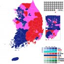 지역구 출구조사 결과 이미지